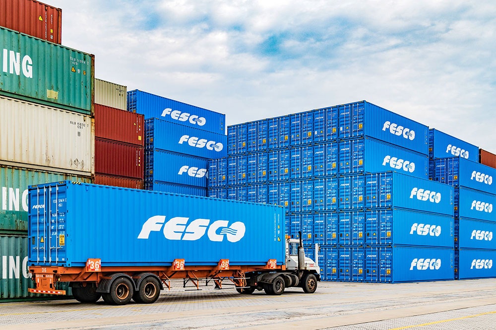 Комплекс услуг в рамках сервиса FESCO на станции Доскино Горьковской железной дороги в Орске